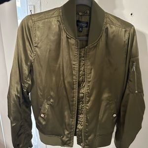 RARE TopShop Nordstrom Exclusive Bomber Jacket Sz6